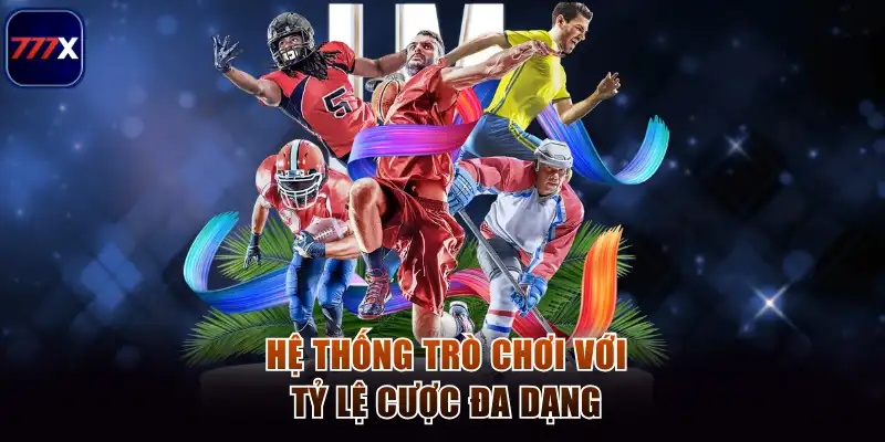 CMD Thể Thao 777x – Sân Chơi Công Bằng, Thắng Lớn Mỗi Ngày 4 Hệ thống trò chơi với tỷ lệ cược đa dạng