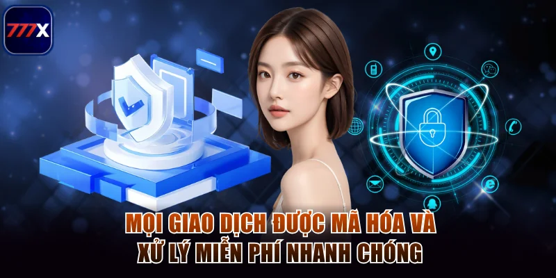 Điều Khoản Điều Kiện 777x – Bảo Vệ Quyền Lợi Hội Viên 2 Mọi giao dịch được mã hóa và xử lý miễn phí nhanh chóng
