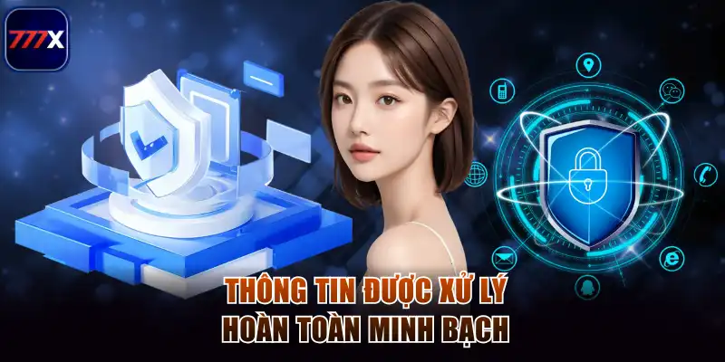 Chính Sách Bảo Mật 777x - An Tâm Trải Nghiệm Toàn Diện 2 Thông tin được xử lý hoàn toàn minh bạch